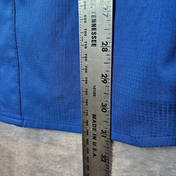 Columbia Mens L Blue PFG Bahama II Long Sleeve Shirt Vented Fishing Outdoor - Picture 6 of 14